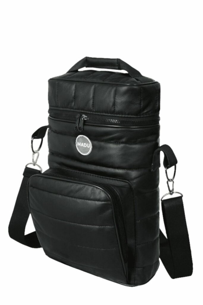 Estuche Yerba Azucar Mate Bolso 2en1 Ecocuero Aconcagua Madu