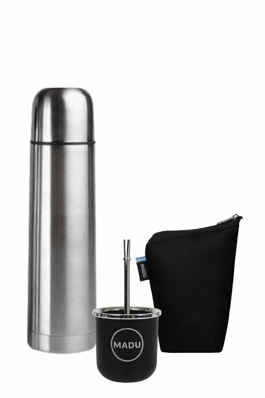 Set matero Amargo con termo de acero inoxidable