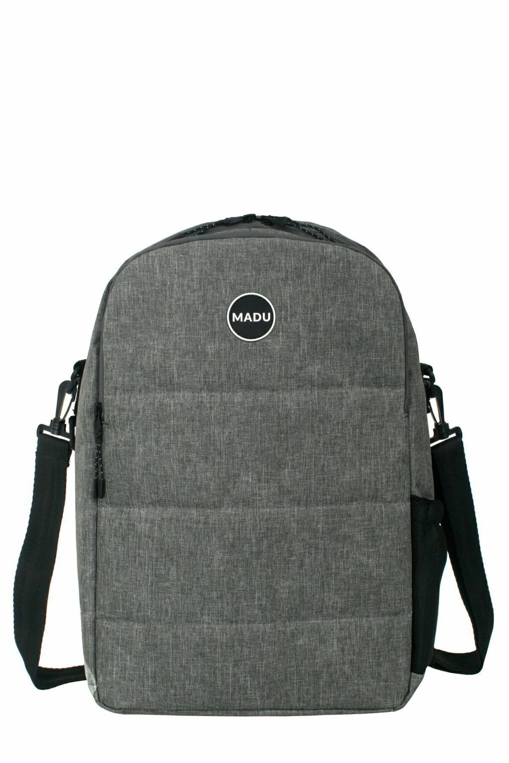 Mochila Bolso Matero Porta Notebook Impermeable Andes Gris