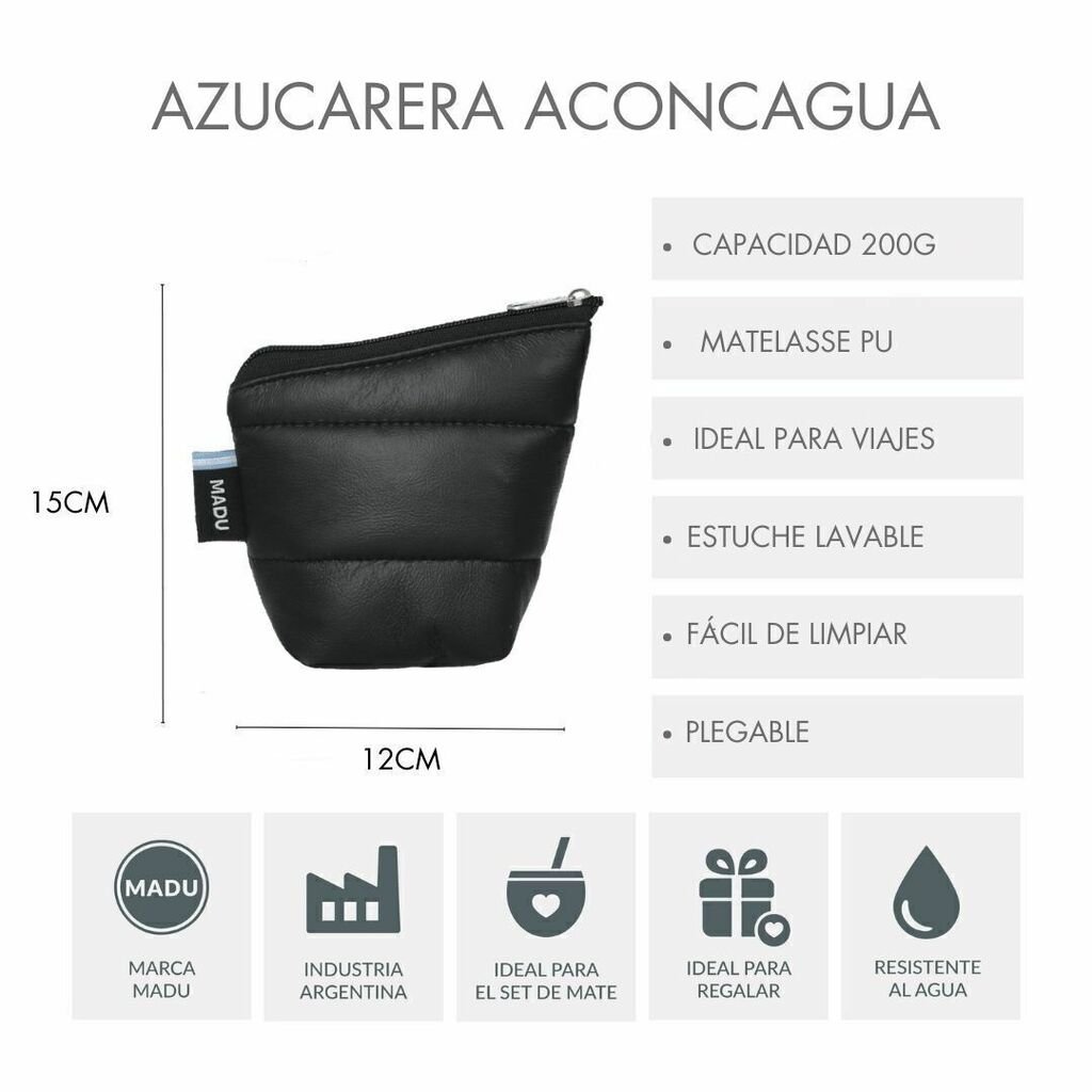 Set Estuches Porta Yerba Azucar Aconcagua Madu