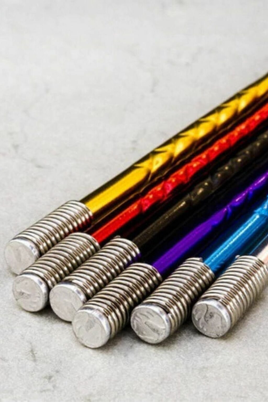Bombilla De Aluminio Anodizado De Colores Ideal Para Mate Color