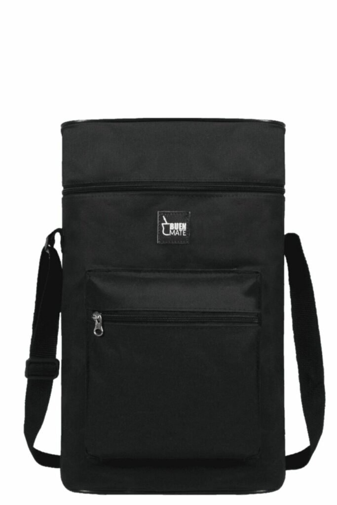 Bolso Matero Un Buen Mate Porta Termo 1.9l Cordura Negro