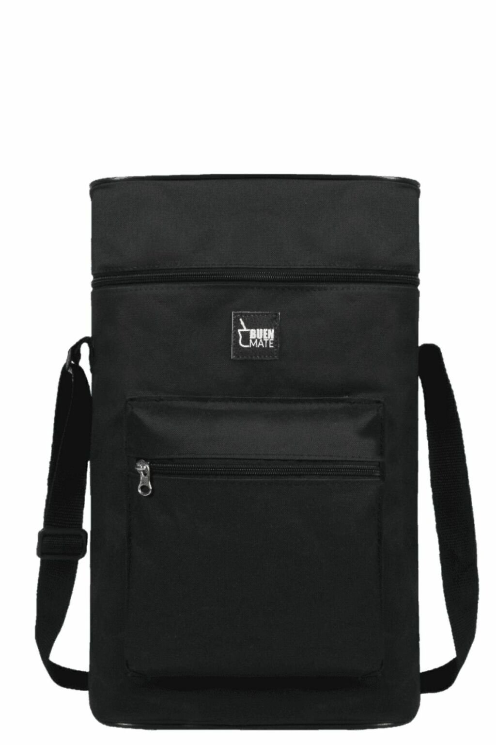 Bolso Matero Un Buen Mate Porta Termo 1.9l Cordura Negro