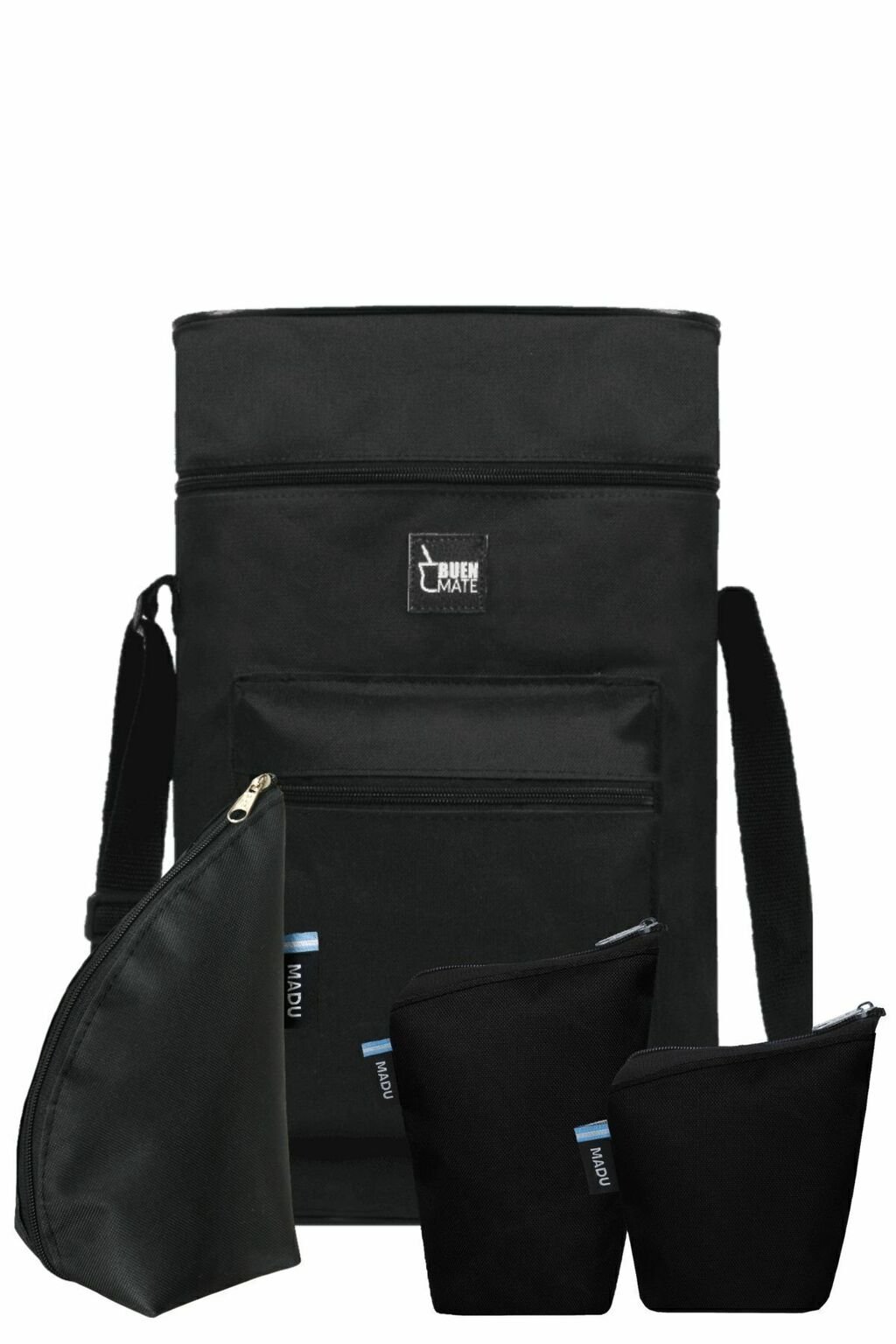 Equipo Matero Porta Mate Azucarera Yerbag Bolso Buen Mate
