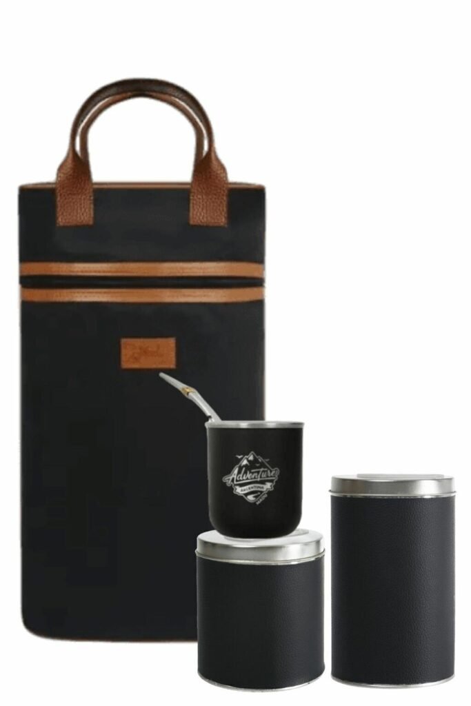 Equipo De Mate Acero Termico Set Matero Bolso Cordoba Madu
