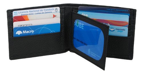 Billetera Hombre De Cuero Legitimo Premium Madu Regalo