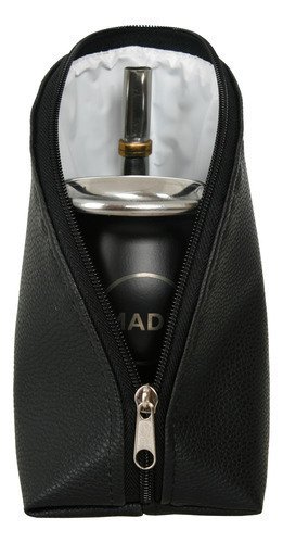Estuche Porta Mate Ecocuero Impermeable Con Cierre Madu