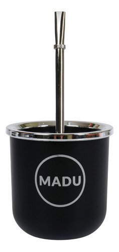 Set Matero Termo Mate Termico Bombilla Regalo Madu