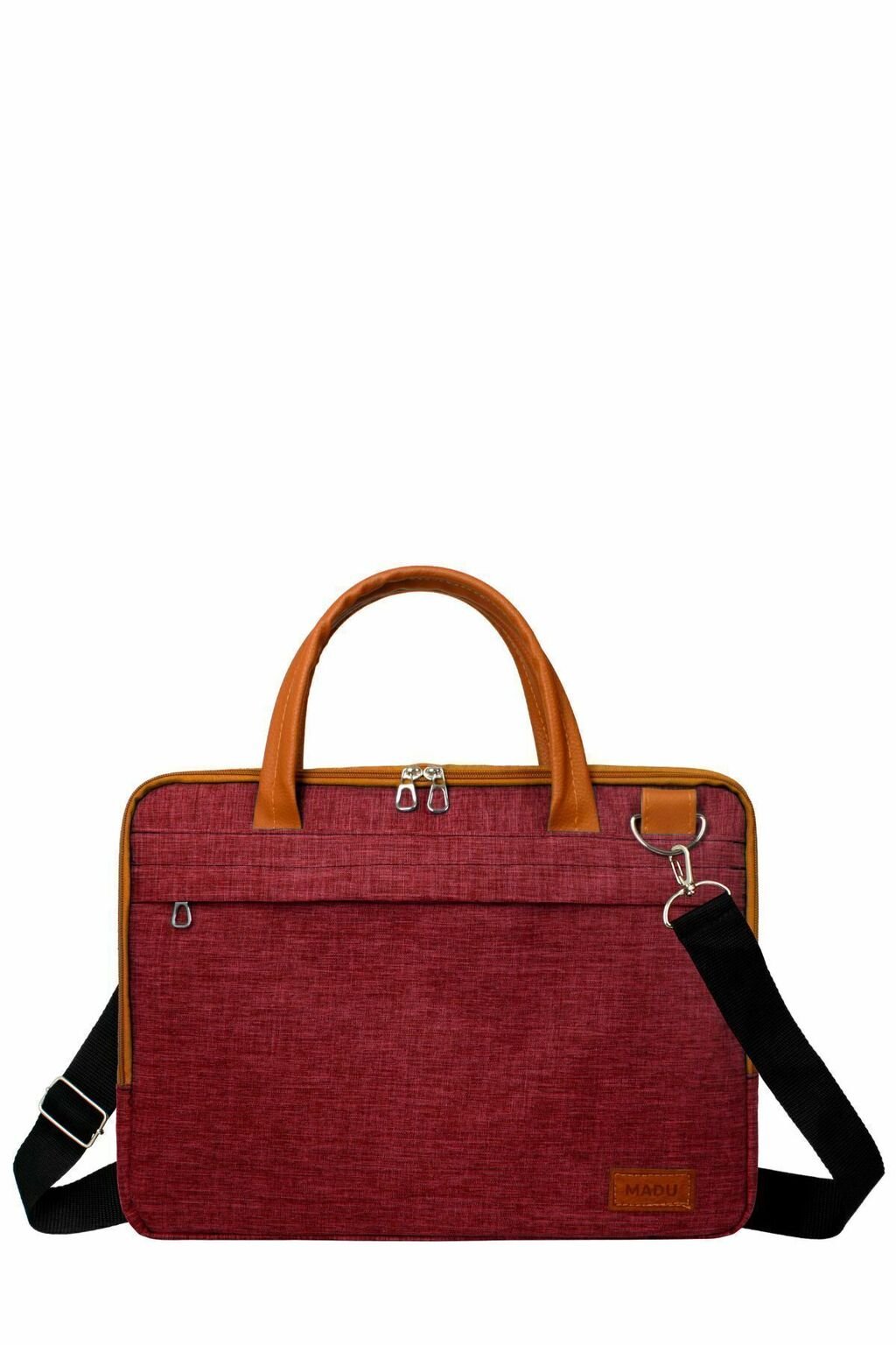 Maletin Porta Notebook 15.6 Organizador Impermeable Rojo