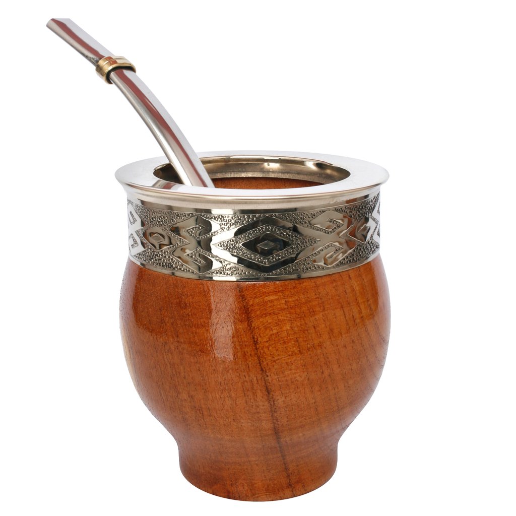 Mate Imperial Virola Alpaca Rombo