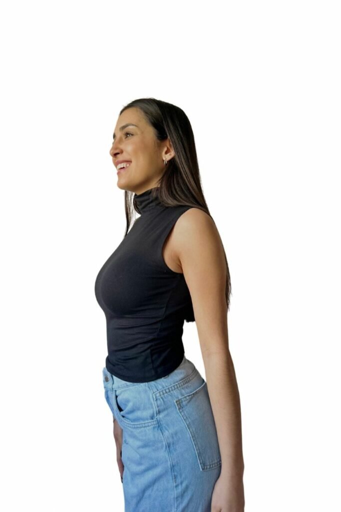 Camiseta Musculosa Lisa Sin Mangas Basic Casual Mujer