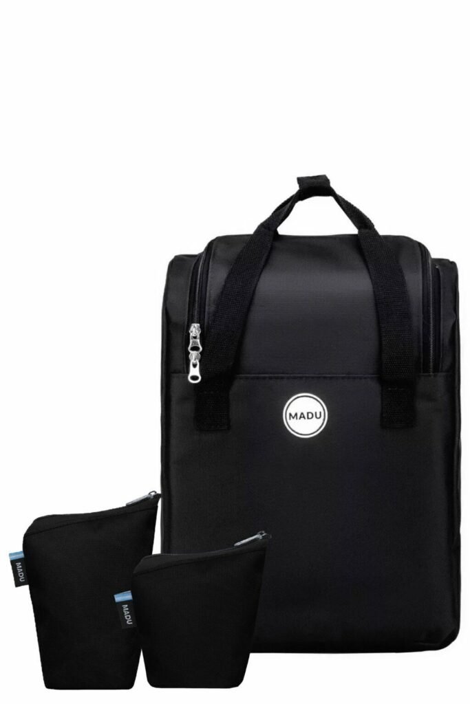 Set Mochila Matera Portanotebook Estuches Yerba Azucar Madu
