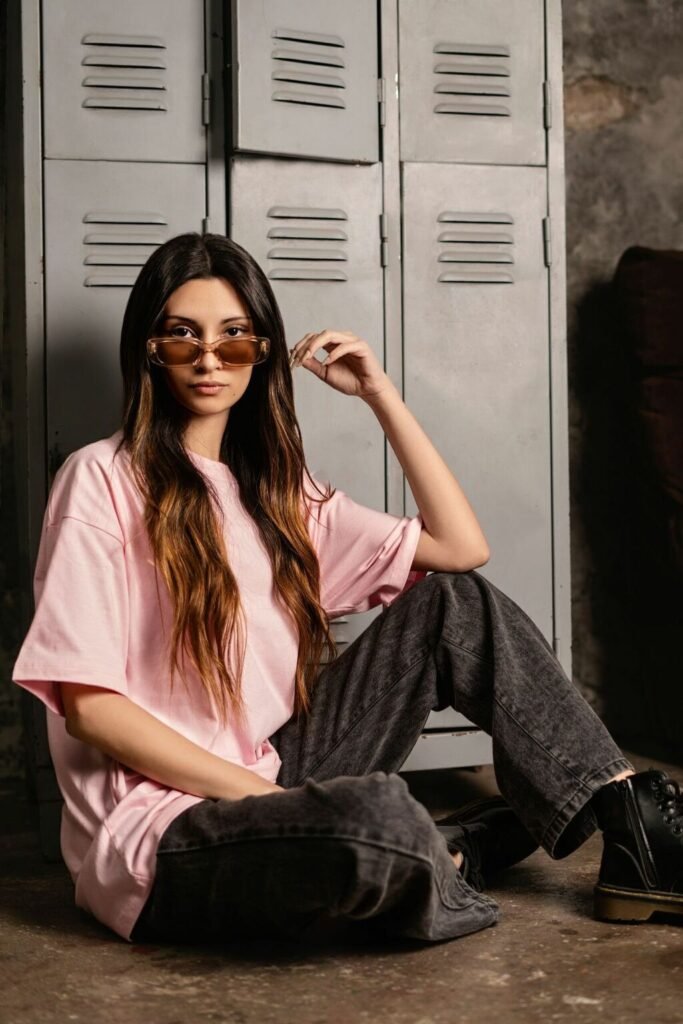 Remera Oversize Liso Amplia 100% Algodon Premium Rosa