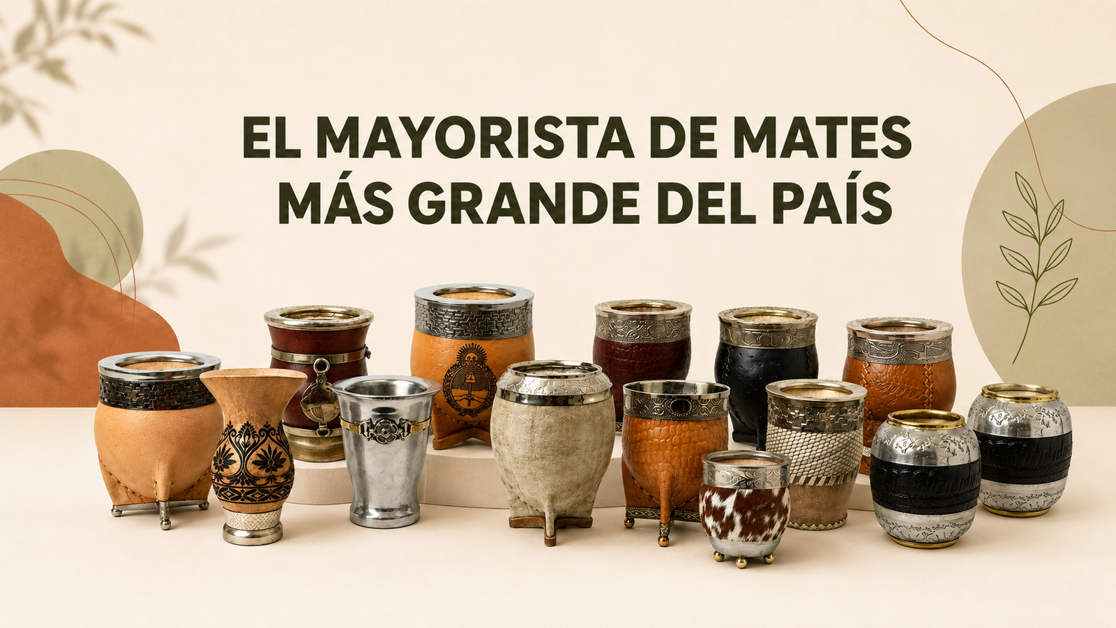 El mayorista de mates mas grande del pais: coleccion de mates Madu