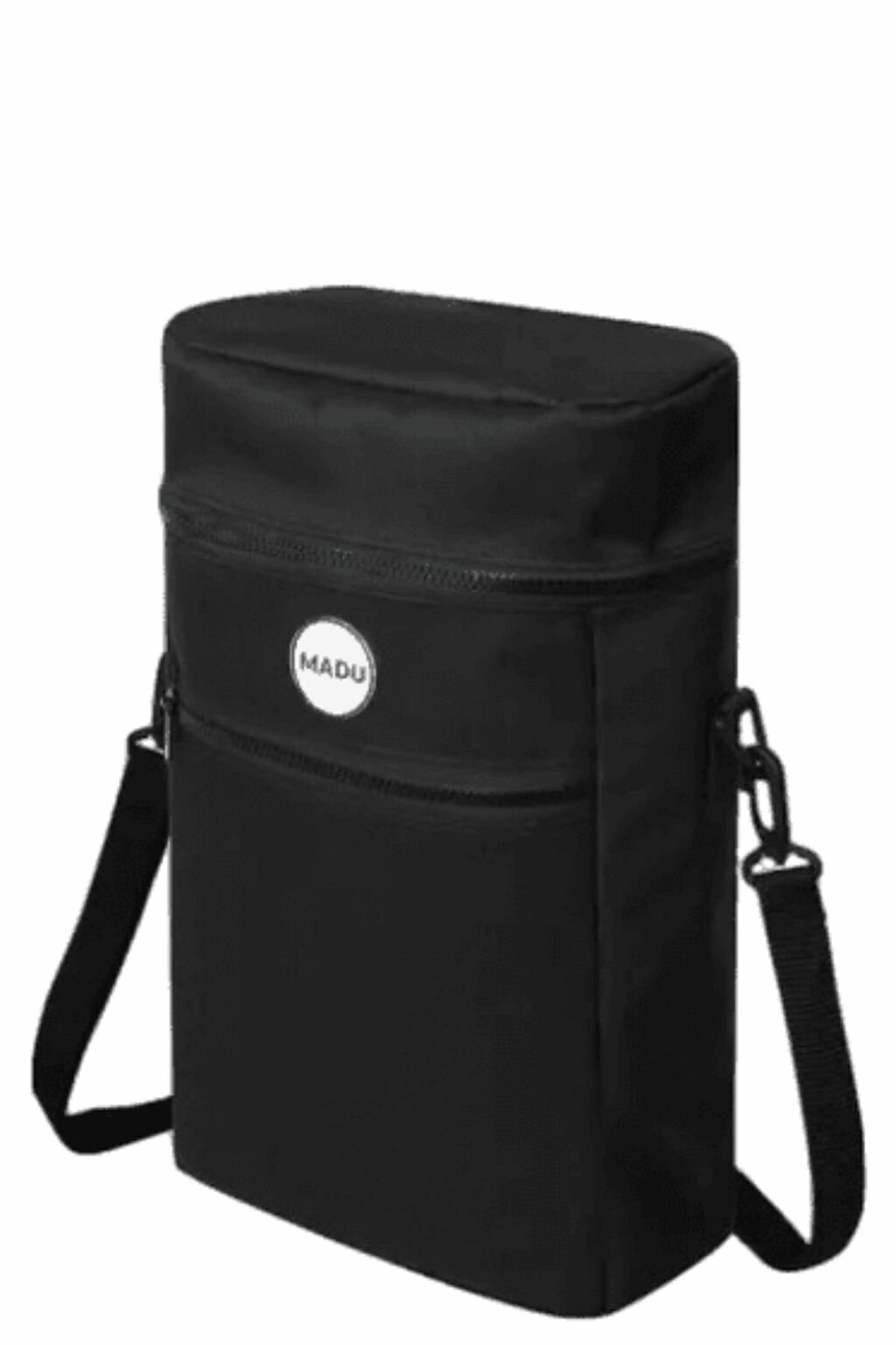 Mochila Bolso Matero 2 En 1 Porta Termo 1.4l Tiana Negro