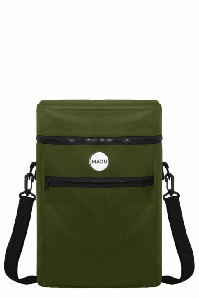 Mochila Bolso Matero 2 En 1 Porta Termo 1.4l Tiana Verde
