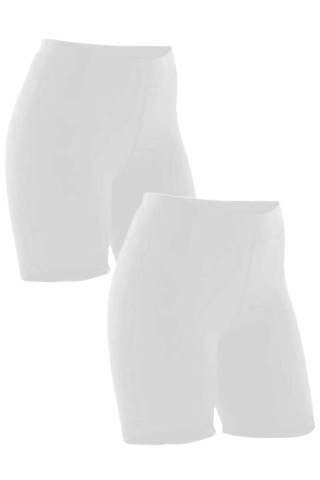 Pack de dos calzas biker para mujer, ideales para actividades deportivas y uso casual.