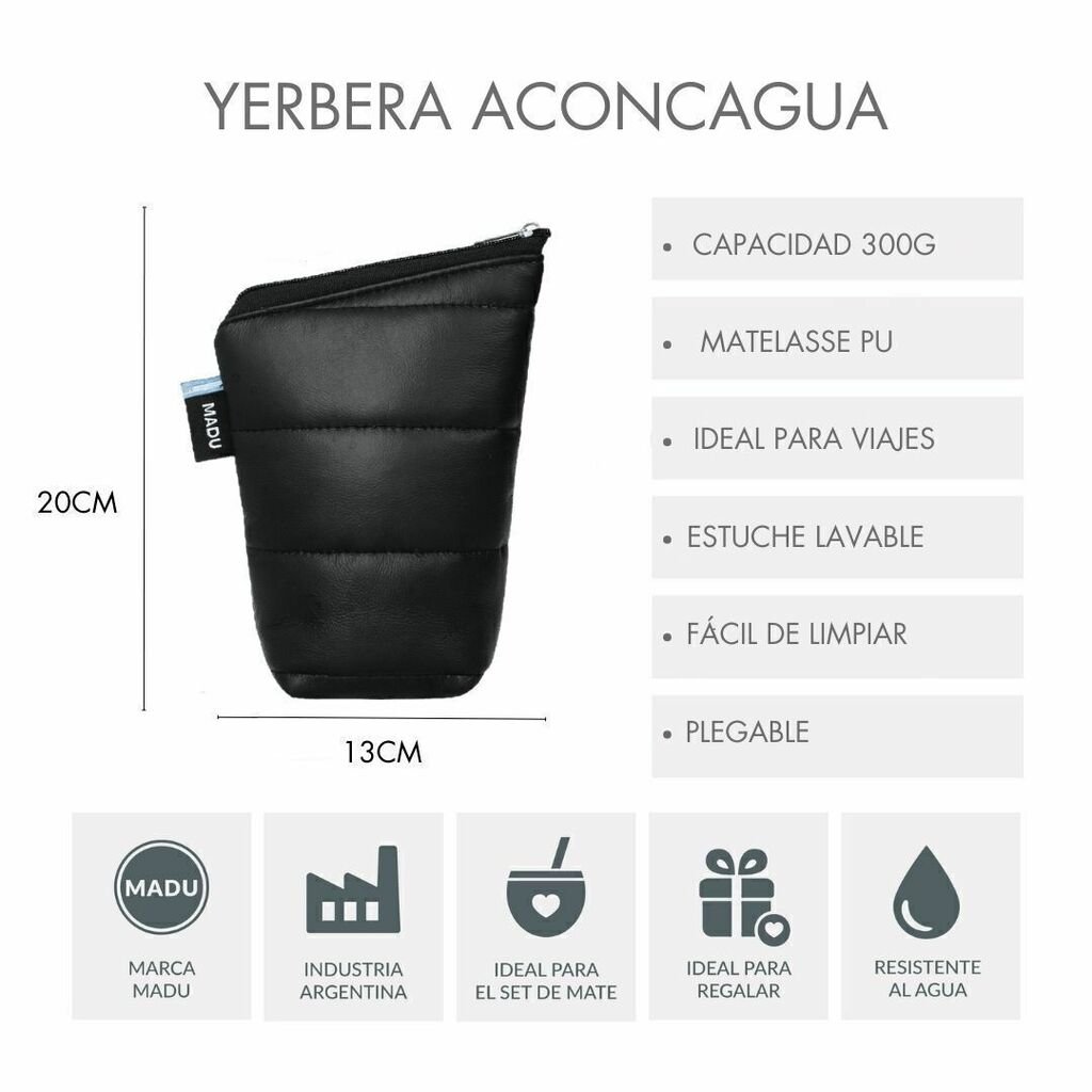 Set Estuches Porta Yerba Azucar Aconcagua Madu