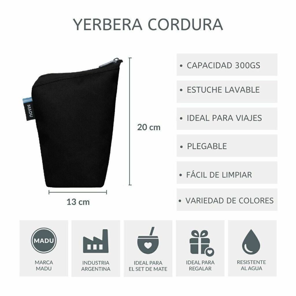 Set De Estuches Porta Yerba Bag Estuche Porta Mate Madu