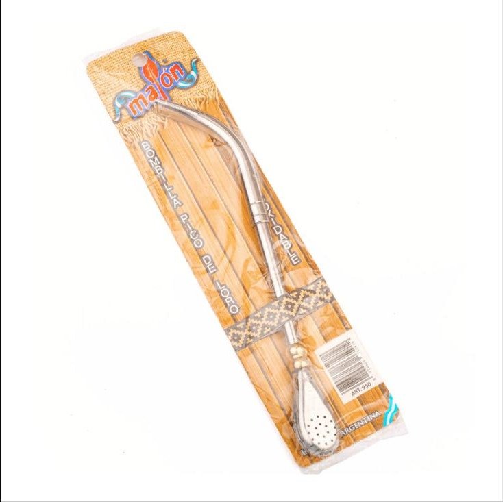 Bombilla Pico del Rey Bronce Coco Acero | Ma