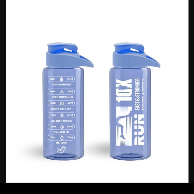 Botella Big Dakar Motivacional 1100 ML Celeste 6550