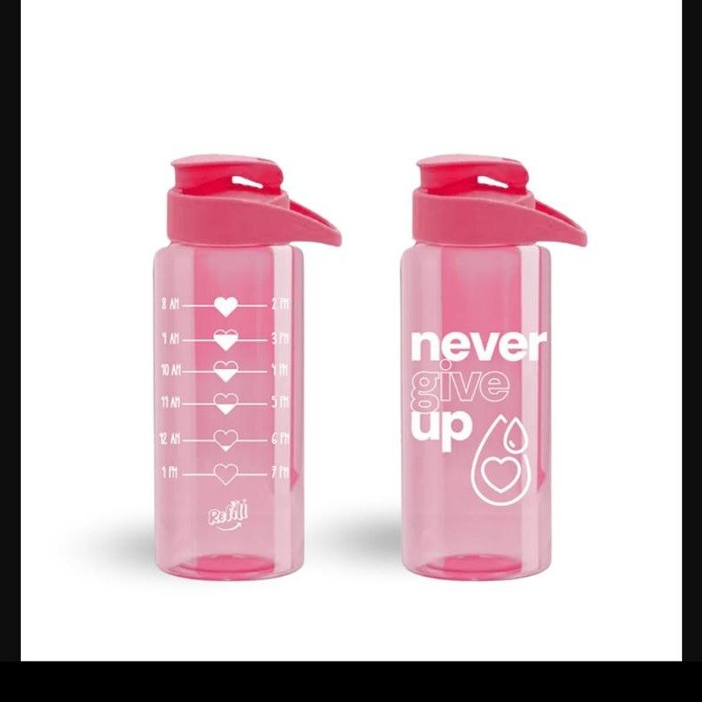 Botella Big Dakar Motivacional 1100 ML Rosa 6549