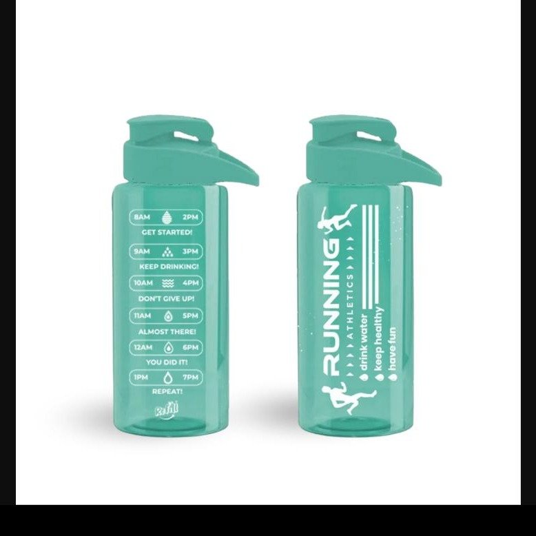 Botella Big Dakar Motivacional 1100 ML Aqumarine 6551