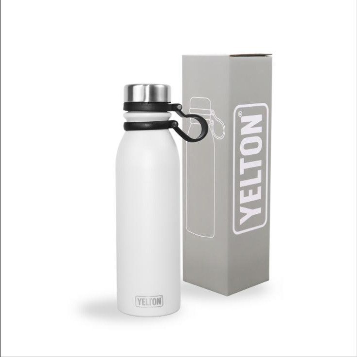 Botella Cantimplora Core 600ml Yelton Blanco