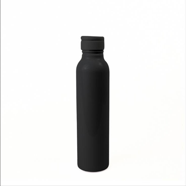 Botella Aluminio Lisa Negro X 500 ML (6174)