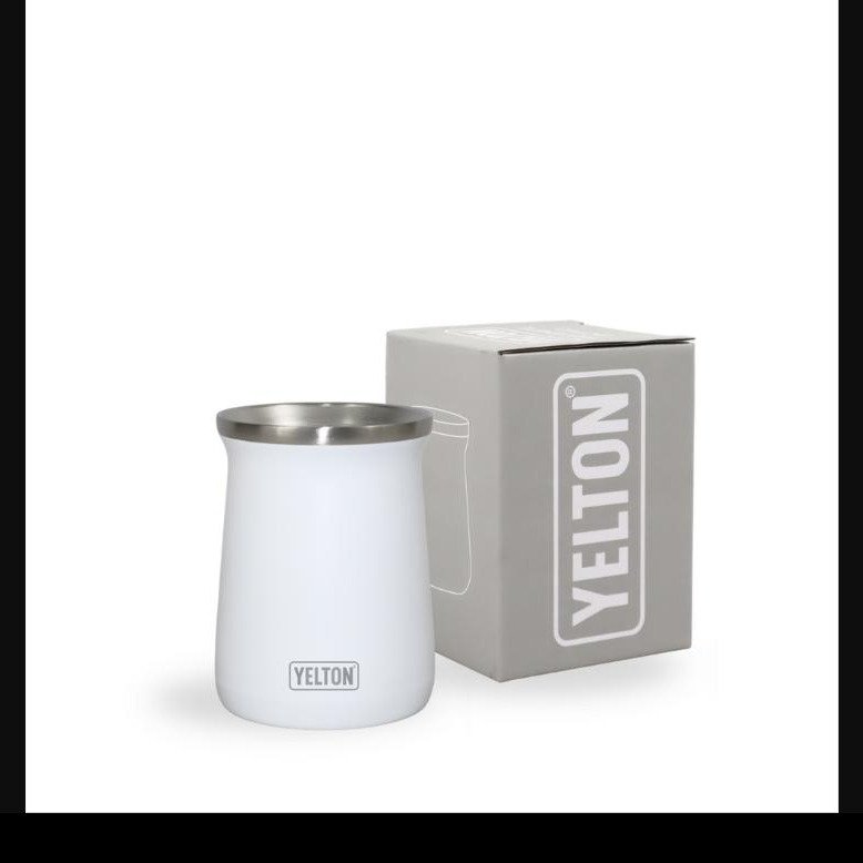 Mate Acero Termico Yelton 240ml Blanco