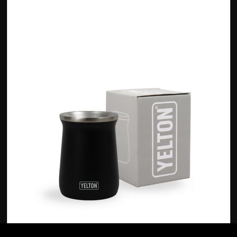 Mate Acero Termico Yelton 240ml Negro