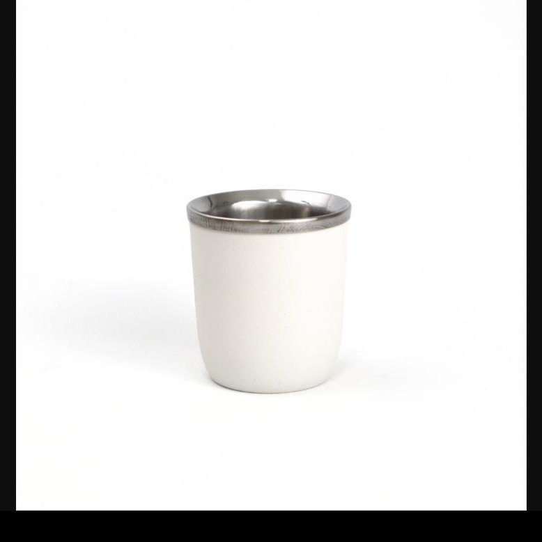 Mate Termico Recto Acero Blanco (ab)