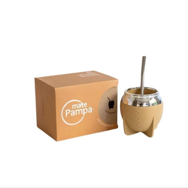 Mate Pampa Tradicional Beige Bc