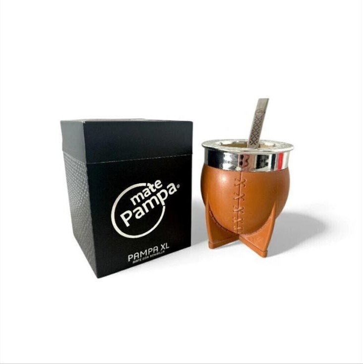 Mate Pampa XL con Bombilla Caramel