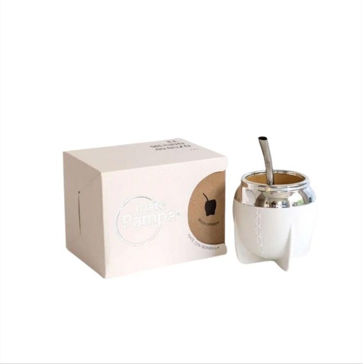 Mate Pampa Tradicional Blanco Bc