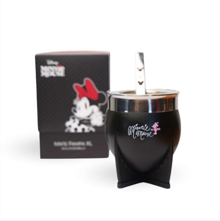 Mate Pampa XL con Bombilla Mmn Minnie Negro