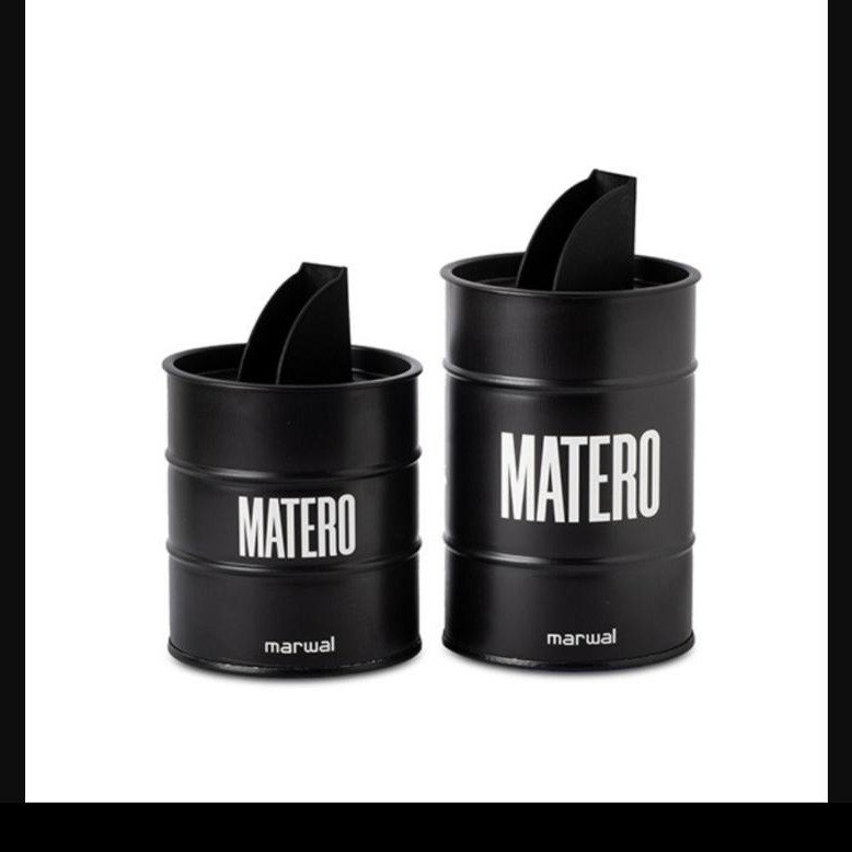Par de Latas Tambor Marwal Negro (22/102n)