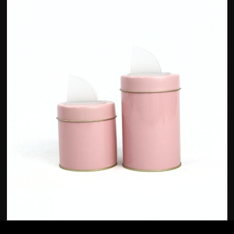 Par de Latas Unicolor (83 MM) Rosa L83 1c