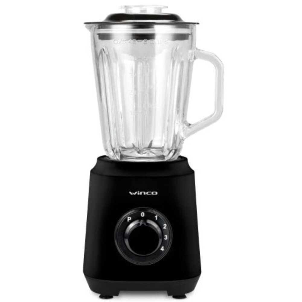 Licuadora Vaso Vidrio Negra W1803n