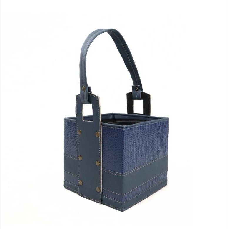 Canasta Cubo Premium Azul
