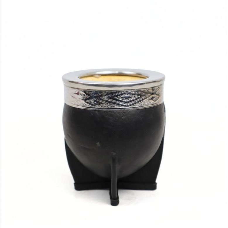 Mate Imperial Liso Acero Calabaza Negro Ep